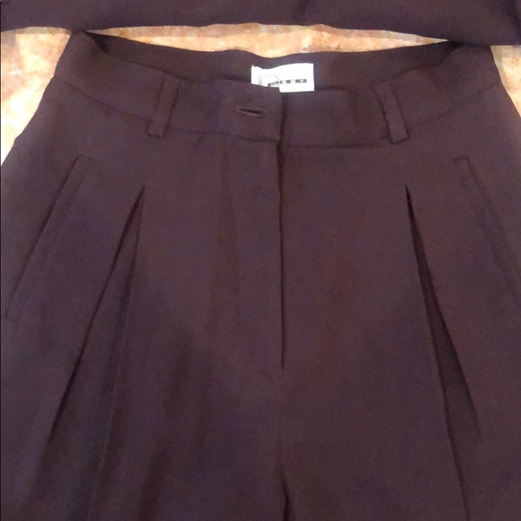 10 WEST DEEP PURPLE BLAZER & PANTS SUIT SIZE 12 - Picture 5 of 5